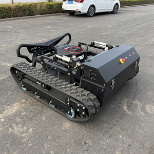 Livraison Gratuite CE EPA 16HP 18HP 27HP Tondeuse à Gazon Robotisée Automatique à Télécommande sur Chenilles Haute Puissance Nouveau Système - Product Image 6