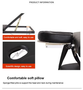 Tables et lits de <span class=keywords><strong>massage</strong></span> en aluminium à 3 sections, <span class=keywords><strong>table</strong></span> de <span class=keywords><strong>massage</strong></span> de salon de beauté, lit de spa, <span class=keywords><strong>table</strong></span> pliante, <span class=keywords><strong>table</strong></span> de <span class=keywords><strong>massage</strong></span> <span class=keywords><strong>portable</strong></span> pour le visage - Product Image 5