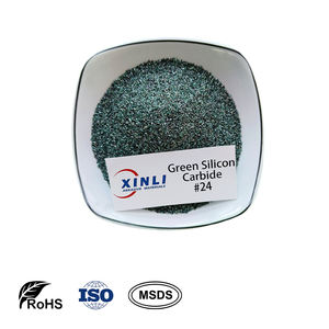 24 graniglia ad alta durezza carburo di silicio verde graniglia verde SiC grani abrasivi ferro basso <span class=keywords><strong>Carborundum</strong></span> verde per mole - Product Image 4