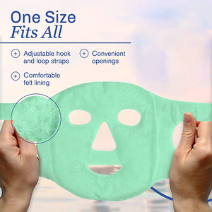 Masker Wajah kompres panas & dingin, untuk lingkaran mata bengkak migrasi sakit kepala - Product Image 3