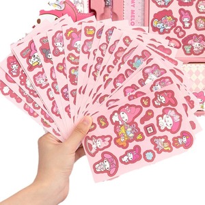 Kuromi Melody Termal Ciltli Gevşek Yapraklı Yazı Defteri Seti 80 Yaprak Hediye Kutusu Çocuklar ve Kadınlar İçin - Product Image 5