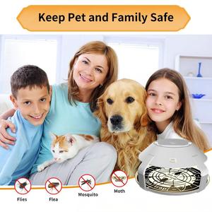 Piège à puces LED rechargeable pour la maison, nouveau design, attrape-puces et insectes volants pour animaux domestiques en intérieur - Product Image 6