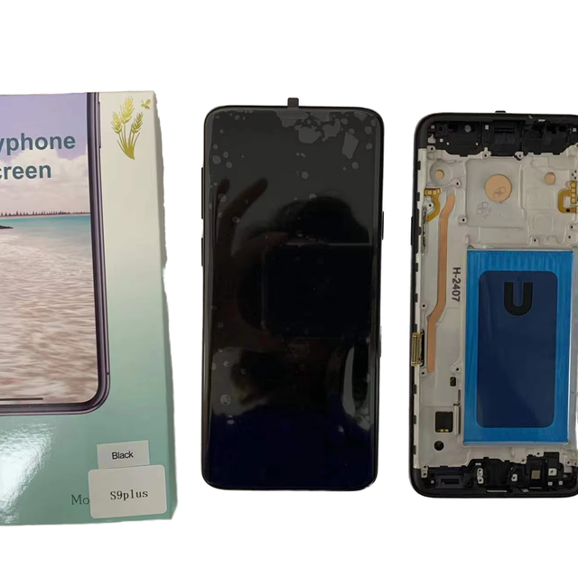 OEM Refurbished 2020 Black Gold LCD Display Touch Screen Frame for Samsung for Galaxy S8 G950F 1-Year Warranty
