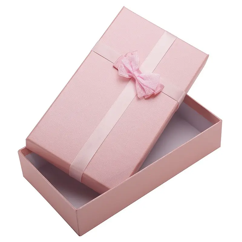 Personalized Luxury Lid And Base Gift Package Jewellery Paper Cardboard Case Hard Card Gift Box