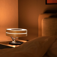 BIFANG Chargeur sans fil à induction personnalisé avec logo, rapide 10W, en bois de bambou, Type-C, sortie 5V/1A, entrée 5V/2A, lampe de table