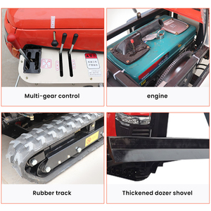 Wholesale Four-Wheel 4x4 Compact Mini Farm Garden <strong>Tractors</strong> with Mower Featuring Essential Gearbox Core Component - Product Image 5