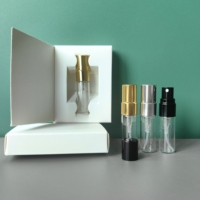 Vaporisateur de voyage personnalisé échantillon de flacon de parfum cadeau 1ml 2ml 3ml 5ml 6ml atomiseur transparent mini petit flacon de parfum