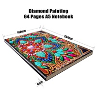 Couverture de peinture au diamant Carnet classique a5 Cahiers de sujets Agenda quotidien mensuel Carnet de croquis Carnets à couverture rigide