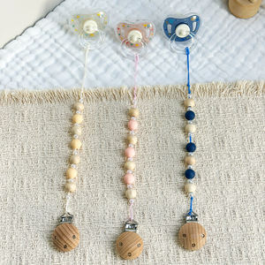 Sucette pour bébé en PP de qualité alimentaire, portable, sans BPA, ultra douce et moelleuse, tétine pour lait maternel pour 0-12 mois - Product Image 2