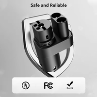 Adaptateur de charge CCS2 vers Type2 AC pour France, convertisseur de prise Mennekes pour borne de recharge murale domestique avec indice de protection IP65