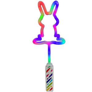Nhà Máy Outlet LED Light up Stick động vật Flash Neon Wand thỏ Shape nhấp nháy stickchristmas Đảng đồ chơi - Product Image 1