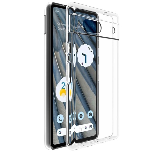 IMAK UX-5 Series for Google Pixel 7a Crystal Clear Case TPU Shockproof Phone Cover