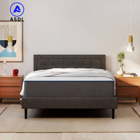 Beliebte 5-Sterne-Hotel King-Queen-Size Federkernmatratze Online Bestellbar Massage Hybrid Komprimiert in Box Gel-Memory-Foam-Matratze