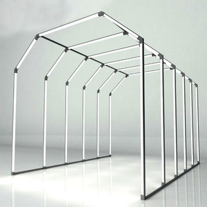 أضواء <span class=keywords><strong>LED</strong></span> لتفصيل السيارات - إضاءة عالية السطوع بقوة 1800 واط للعناية بالسيارات داخل النفق أو ورشة العمل أو المرآب - Product Image 5