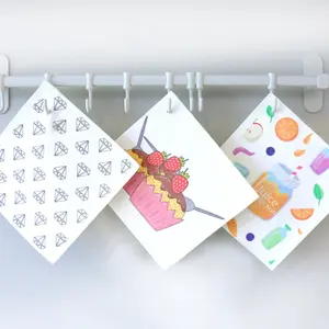 اسفنجات قماشية من السليلوز قابلة للتحلل