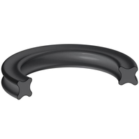 MF Wholesale Custom Silicone NBR X-Ring avec dureté ShoreA 20-90 pour joints automobiles et aérospatiaux