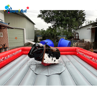 Intéressant Funfair Ride Jeux commerciaux Rodeo Bull Simulator Electric Bull Machine Mechanical Bull à vendre