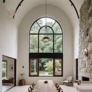 DEMEA gros haut de gamme en aluminium bois Composite fenêtres à battants pour Villa projets <span class=keywords><strong>prix</strong></span> usine tailles personnalisées - Product Image 5