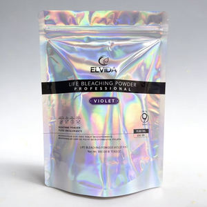 ถุงโดយแพ็คแบบกำหนดเอง ถุงบรรจุภัณฑ์อุปกรณ์เครื่องสำอาง ถุงซิปล็อคโฮโลแกรมสำหรับเครื่องสำอาง - Product Image 6