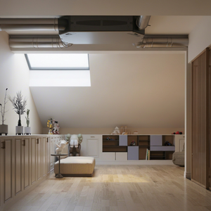 Sistema de Ventilación con Recuperación de Calor (HRV) Residencial y Comercial BSK Ventilation NOTUS Slim, R-410A, 230V, Flujo de Aire de 400m³/h, Industrial - Product Image 1