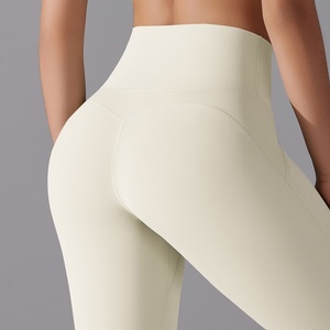 JAC22 JYJK026 Leggings Deportivos de Cintura Alta para Mujer, Pantalones Cortos sin Costuras con Efecto Levanta Glúteos para Correr, Fitness y Yoga - Product Image 4