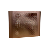 Boîtier métallique personnalisé en alliage d'aluminium pour haut-parleur, usinage CNC, boîtier électronique métallique sur mesure