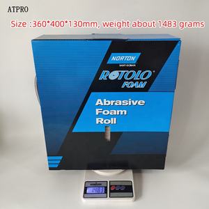 Rollo de papel de <span class=keywords><strong>lija</strong></span> de esponja <span class=keywords><strong>Norton</strong></span> americano OEM, 200 hojas, para pulir chapa de automóvil y pintura en aerosol - Product Image 3