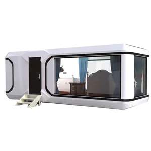 Préfabrication Capsule House Space Smart Mobile Modulaire Insonorisé 2 Room Space Capsule Camping House Home - Product Image 5