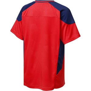 Camiseta Deportiva de Manga Corta con Cuello en V para Niños de la Federación de Fútbol Estadounidense FOXA, Ropa Deportiva que Absorbe la Humedad - Product Image 2