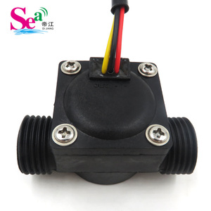 Compteur de débit IC à lecteur de carte PE 2 points, interrupteur de débit d'eau à effet Hall à connexion rapide, capteur à effet Hall fabriqué, connexion rapide - Product Image 1