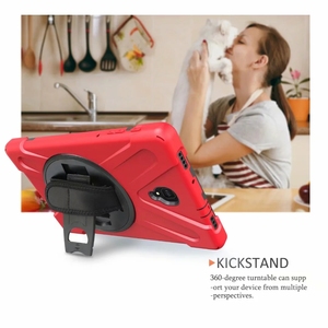 Estuche resistente <span class=keywords><strong>a</strong></span> prueba de golpes con soporte de 360 grados/correa de mano para Samsung <span class=keywords><strong>Galaxy</strong></span> <span class=keywords><strong>Tab</strong></span> <span class=keywords><strong>a</strong></span> 10,5 pulgadas T590/T595 - Product Image 5