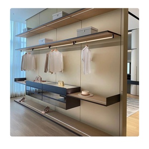 Diseño de <span class=keywords><strong>Armario</strong></span> de Dormitorio Moderno y Minimalista de Estilo Italiano Personalizado, Vestidor Moderno - Product Image 3