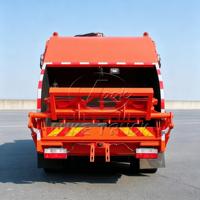 Promotion : Camion à ordures compacteur Dongfeng Dolica 8m³ à énergie nouvelle, camion de collecte des déchets 100% électrique