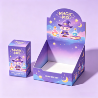 Boîte de présentation en carton personnalisée pour jouets en boîte mystère, figurines de collection et produits pour enfants avec impression de logo