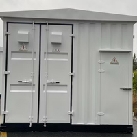 Station de recharge pour véhicules électriques 1600 kVA, sous-station préfabriquée avec transformateur abaisseur 50 Hz IEC 60076 11 kV 33 kV vers 400 V