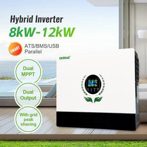 Convertisseur d'énergie solaire hybride CKMINE à double MPPT et double sortie 8KW 10KW 12KW hors réseau MPPT 550VDC 48V 220V 230V pour la maison - Product Image 2
