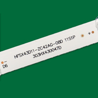 XS-3389 Nueva Tira de Retroiluminación LED para TV LCD HFSX43D11-ZC42AG-08BD HFSX43D11-ZC42AG-08D 303HX430047D para xiaomi L43MA-A L43MA-E