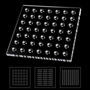 Panel acrílico perforado Xideli transparente de alta transmitancia de luz para decoración de acuarios - Product Image 2