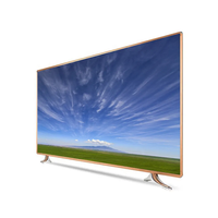 Televisor Inteligente con Control Remoto de Pantalla Plana de 32-55 Pulgadas, 4k, 3D, Sonido Panorámico, UHD, LED, Android TV