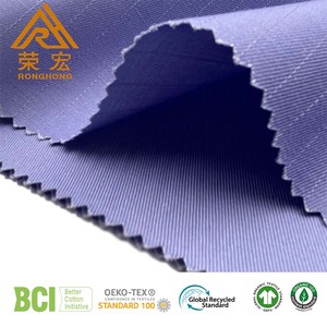 Tissu antistatique en grille BCI GRS OCS 32x32 CVC 60 <span class=keywords><strong>coton</strong></span> 40 polyester 150GSM 130x70 pour vêtements <span class=keywords><strong>de</strong></span> travail et uniformes <span class=keywords><strong>de</strong></span> station-service - Product Image 4