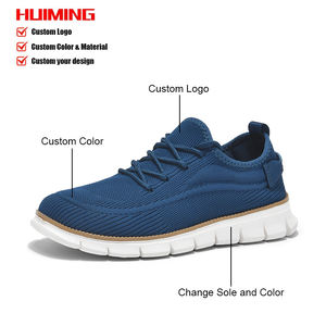 <span class=keywords><strong>Scarpe</strong></span> da Passeggio Casual da Uomo OEM ODM, Taglia 39-46, Traspiranti in Fly Knit, Logo Personalizzato, Morbide <span class=keywords><strong>e</strong></span> alla Moda - Product Image 1