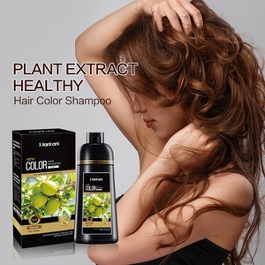 Shampoo Colorante per <span class=keywords><strong>Capelli</strong></span> Nero Senza Effetti Collaterali OEM, Cambio Colore Organico Naturale per <span class=keywords><strong>Capelli</strong></span> Grigi - Product Image 2