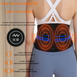 <span class=keywords><strong>Almohadilla</strong></span> Térmica Inteligente <span class=keywords><strong>Lumbar</strong></span> con Vibración, Cinturón Masajeador para Alivio del Dolor Menstrual y Cólicos, Equipo Térmico - Product Image 3