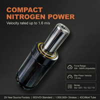 Ressort à gaz compact de type J de marque YMD, équivalent DADCO 90.9, 150 bars, course flexible, composant de moule d'emboutissage métallique, réduit les chocs
