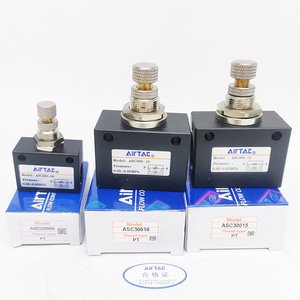 Airtac ASC loạt ASC100-06 ASC200-08 ASC300-10 ASC300-15 một cách khí nén van điều khiển lưu lượng không khí - Product Image 6