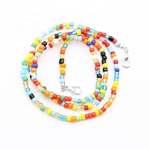 Nouvelle chaîne de <span class=keywords><strong>lunettes</strong></span> de soleil <span class=keywords><strong>pour</strong></span> femmes perles de riz <span class=keywords><strong>cordon</strong></span> de <span class=keywords><strong>lunettes</strong></span> lanière de masque facial et chaîne de masquage <span class=keywords><strong>pour</strong></span> <span class=keywords><strong>lunettes</strong></span> - Product Image 1