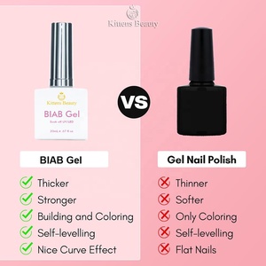 Gels BIAB sans TPO HEMA pour ongles cassés fixes, vente en gros, meilleure qualité, gel de construction en flacon, à retirer par trempage, extension d'ongles <span class=keywords><strong>UV</strong></span>/LED - Product Image 3