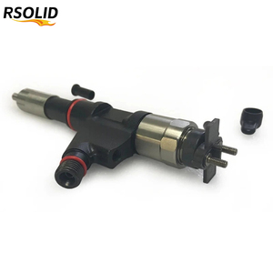 หัวฉีดดีเซล Rsoliddiesel 095000-6700 9709500-670 DENSO CR สำหรับปั๊มส่งน้ำมันเชื้อเพลิง Weichal WD615 WP10 อะไหล่เครื่องจักรกลวิศวกรรม - Product Image 1