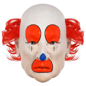 Presentamos terroríficamente divertido éxito Halloween <span class=keywords><strong>payaso</strong></span> alma retorno látex para mascarada carnaval fiesta Cosplay disfraz Prop hecho - Product Image 1