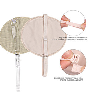 Nách mồ hôi miếng đệm tái sử dụng mồ hôi hấp thụ bảo vệ có thể giặt nách mồ hôi miếng đệm với dây đeo vai - Product Image 2